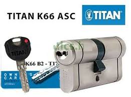 CILINDRO TITAN K66 versione 30/30 codolo rasabile