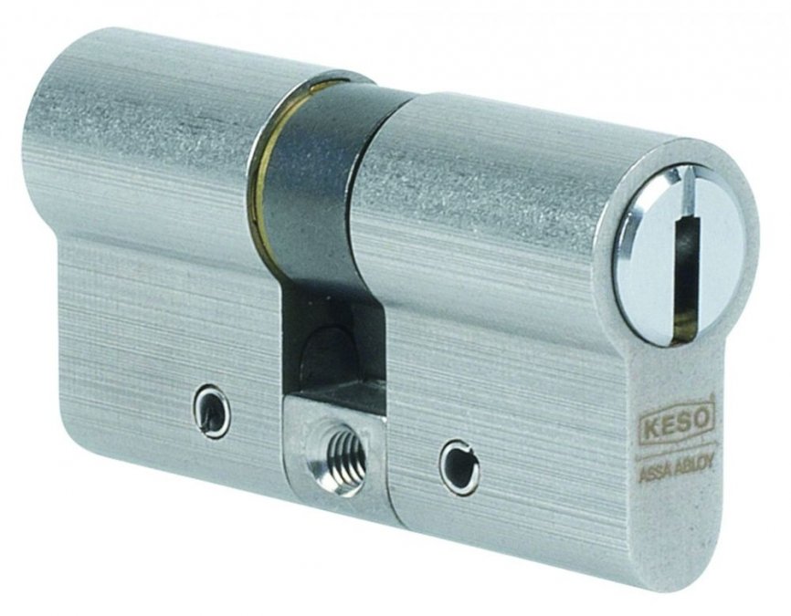 CILINDRO KESO 4000S Omega Acciaio Inox 35/35 CH/CH