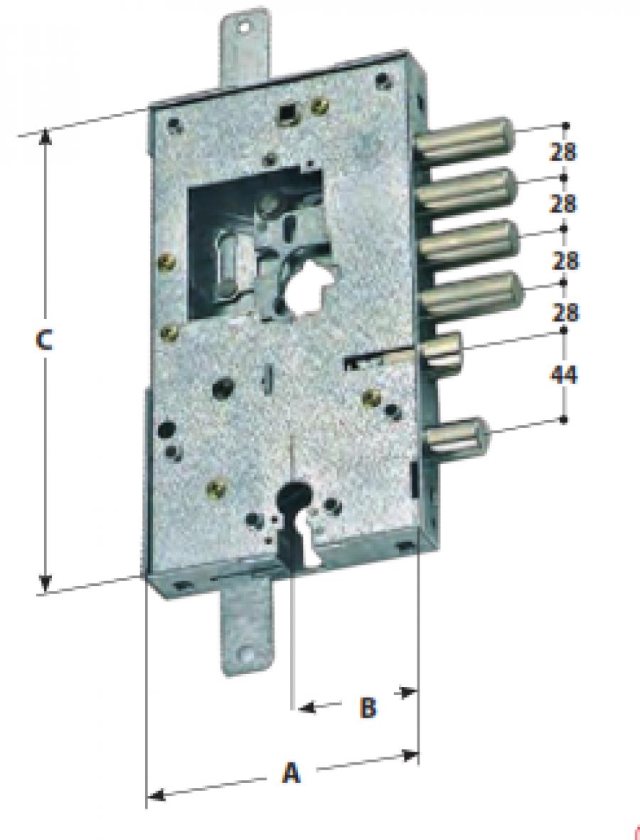 Serratura SECUREMME art. 2530.28