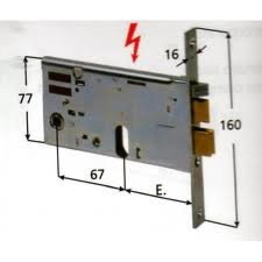 Elettroserratura cisa mod. 14460.70