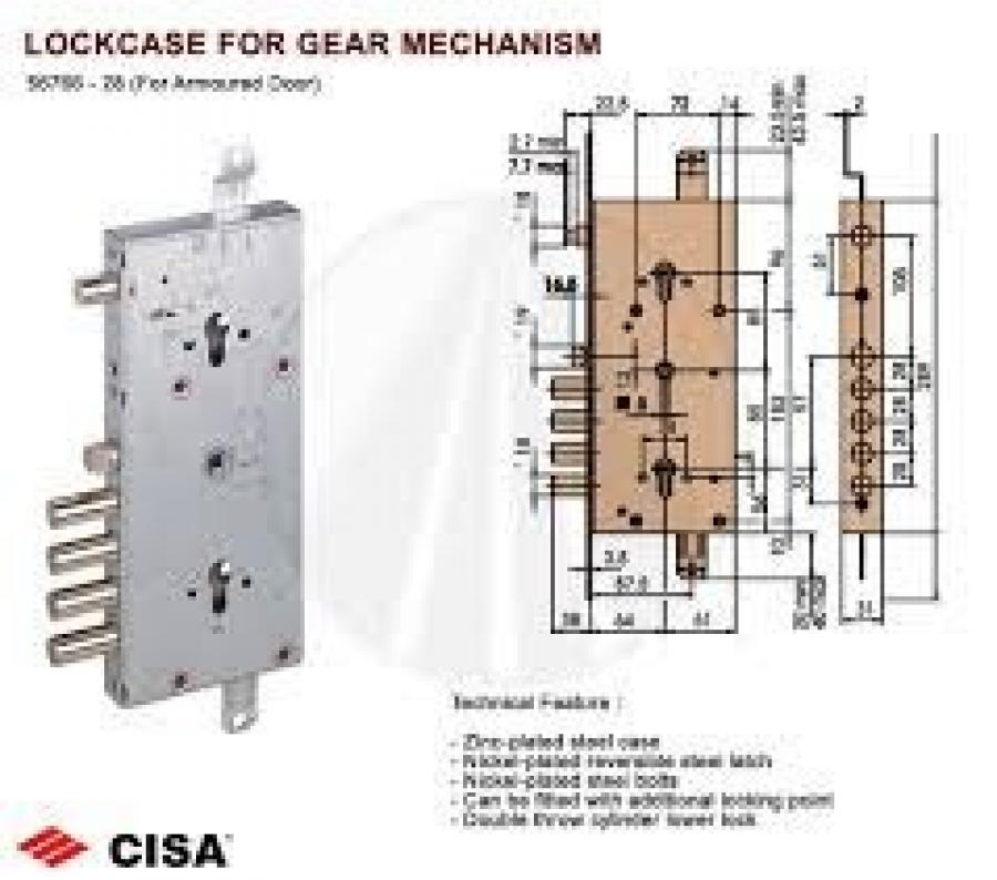 Serratura CISA art. 56766.28.B